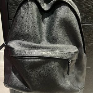 Leather Michael Kors backpack